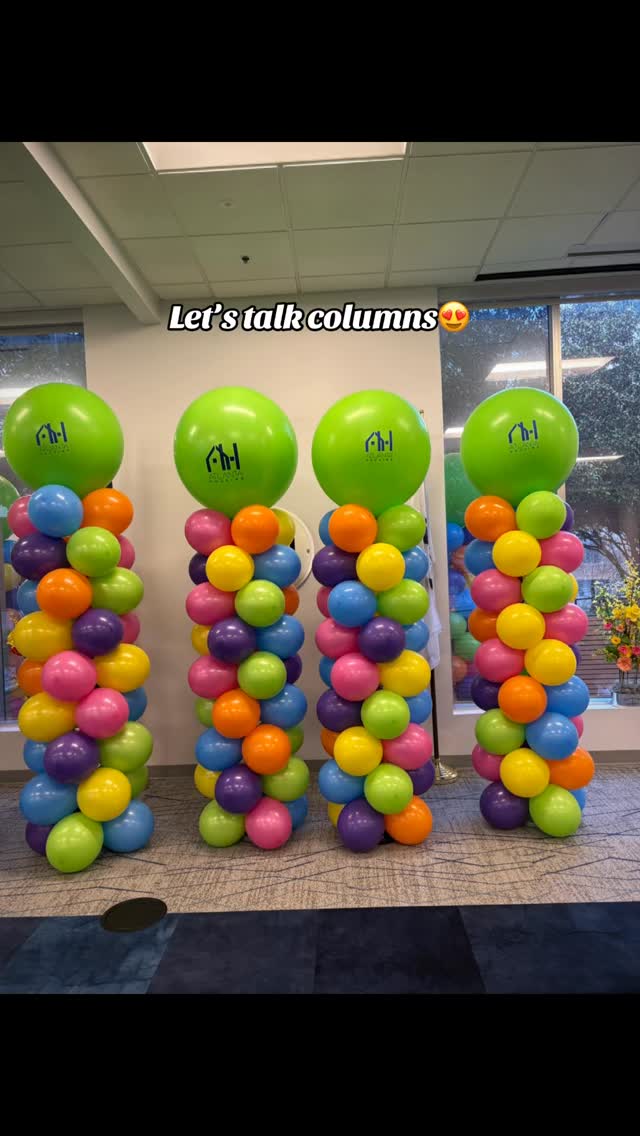 Let’s talk columns 😍 so many unique variations of your favorite decoration! Try something new 👀
#balloonsoveratlanta #ballooncolumns #ballooncolumn #balloondecor
