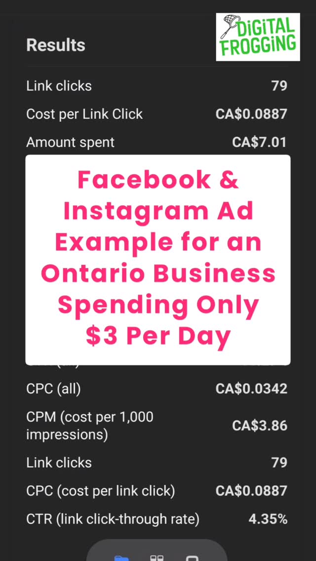 And that's just the beginning!
This service ended up generating over $15,000 in sales for less than $200 in ad spend.
Is your organic marketing booking that for you?
Reach out if you're interested in Facebook & Instagram ads for your local business.
#facebookads #localbusiness #adswork #socialmedia #adsmanagement #ontariobusinesses