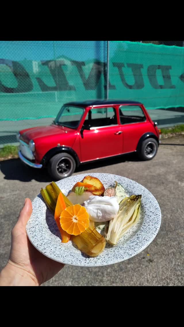 Aïoli veggie today sur le tournage de Enquête parallèle 4 !