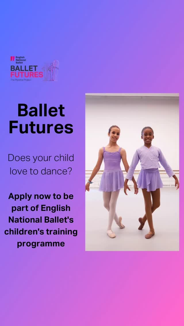 English National Ballet's, Ballet Futures, Pipeline Project will be holding auditions on the 8th of June for the September intake 2025.
Ballet Futures is a children's training programme that encourages and incentivize more dancers from traditionally underrepresented groups in Ballet (African Diaspora, Caribbean, South Asian and Southeast Asian heritage) to participate in sustained professional ballet training from the earliest possible point.
@w_lsdance is one of the five associated ballet schools. We would be delighted to see at the audition.
Link in the bio to register!
@englishnationalballet #BalletFutures
#audition #ballet #childrenballet