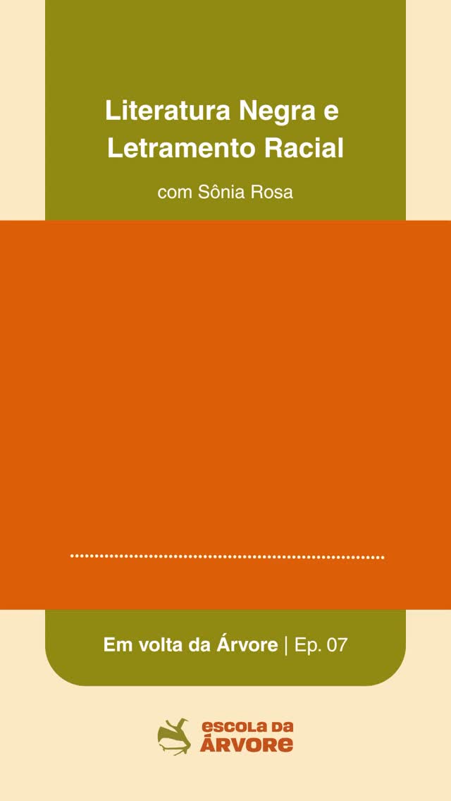 Mais um episódio disponível!
O 7º episódio do podcast “Em volta da Árvore” recebe Sonia Rosa. Professora, pedagoga e mestre em Relações Étnico-Raciais, ela é uma das grandes referências da literatura negro-afetiva voltada para crianças e jovens.
Neste episódio, Sonia compartilha sua própria história de vida e reflete sobre a importância do letramento racial na educação. Em um bate-papo com Ana Paula Coutinho e Nathália Campos, discutimos como a literatura pode ser uma ferramenta fundamental para a construção da identidade e do pertencimento.
Escute o episódio completo no spotify! Link na bio e nos destaques 🌱
@escritorasoniarosa
Produção e edição: @tixaman