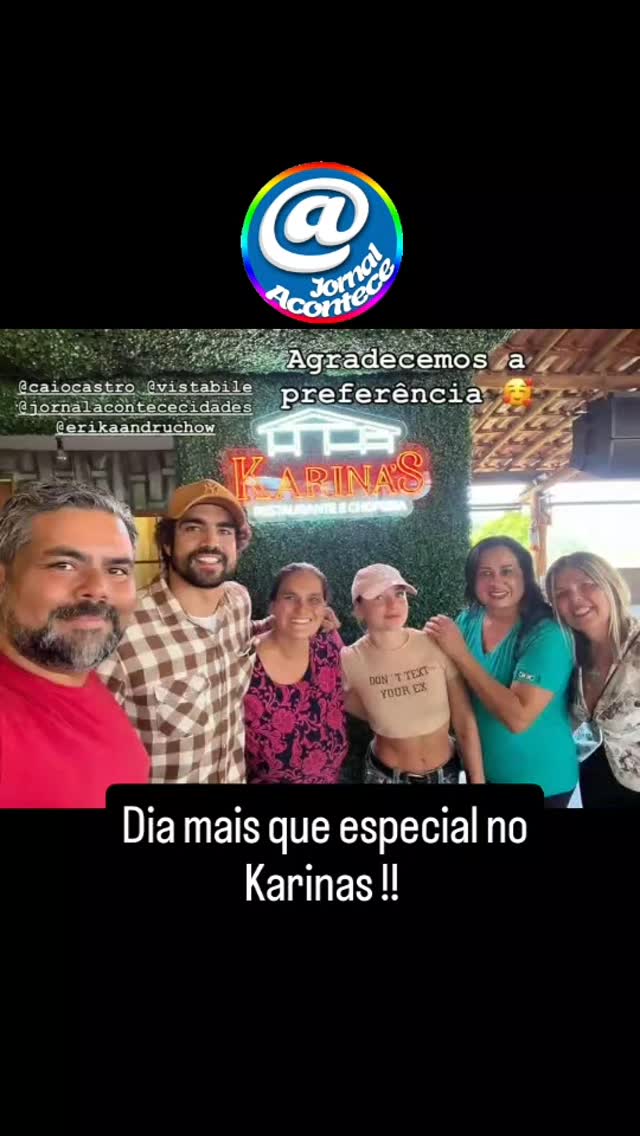 #jornalacontececidades #eusoutucabustamante
Somos fãs de carteirinha desse lindo, tirou fotos distribuiu sorrisos e encantou nossa jornalista com sua simplicidade e alto astral!!!