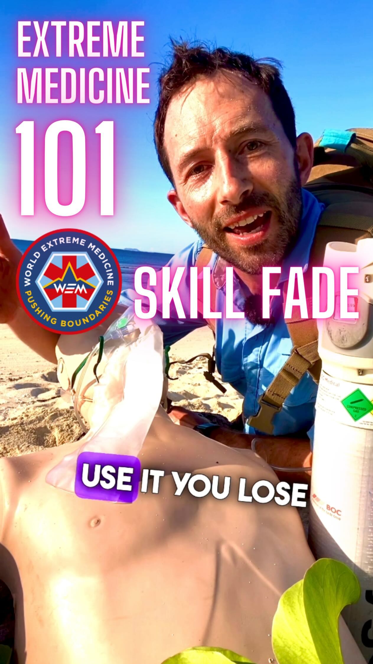 Extreme Medicine 101 Series! My 3 TOP TIPS on how to combat SKILL FADE as an Extreme Medic. If you don’t use it, you lose it…
#worldextrememedicine #wildernessmedic #expedition #doctor #nurse #paramedic #wildernessmedicine #remotemedicine #prehospitalcare #frec @theadventuremedic
@exewildernessmedsoc @wildernessmedglasgow @dundeewems @cardiffwems @buwms @leicester.wems @wemssgul @manchester.wms @notts_wms @wmsmededsoc @utk.wildernessmedicine @go_wme @wildernesscambridge @uclwildernessmed @wildernessmedicineclub.ucd @thewildernessmedic @wildernessmed__compnw @wildernessmedicineofutah @wildmedireland @wilderness.mss @taffs.tv @meresupplies @sheffieldwildernessmedicine @wildmedwednesday @wildmedsociety @wildernessdentistry @brumwildernessmedics @wildmedtraining @nclwilderness @wildmed @kclwms @auwems @uclwildernessmed @canadianwildmed @wemssgul @endeavourmedical @kendalmountainfestival @gonewildfestival
Music: Casper
Musician: EnjoyMusic
Site: https://enjoymusic.ai