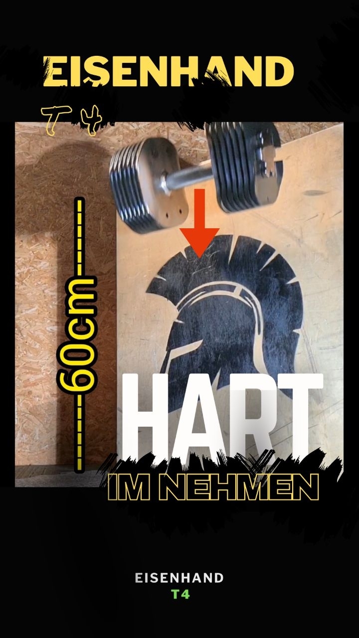 Fallhöhe 60cm Unsere T4 ist hart im Nehmen, damit du an deine Grenzen gehen kannst und wenn nötig darüber hinaus.
#Kurzhantel #Bodybuilding #Powerlifting #Training #Homegym #Kompakthantel #Krafttraining #Kurzhanteltraining #Fitwerden #Trainingzuhause #Hanteln