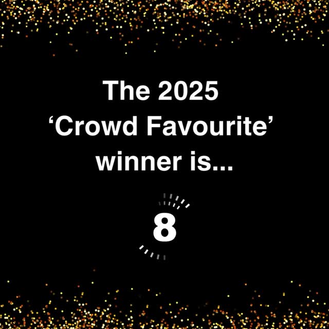 Congratulations to our crowd favourite winner!! Thank you to everyone who took the time to cast a vote!