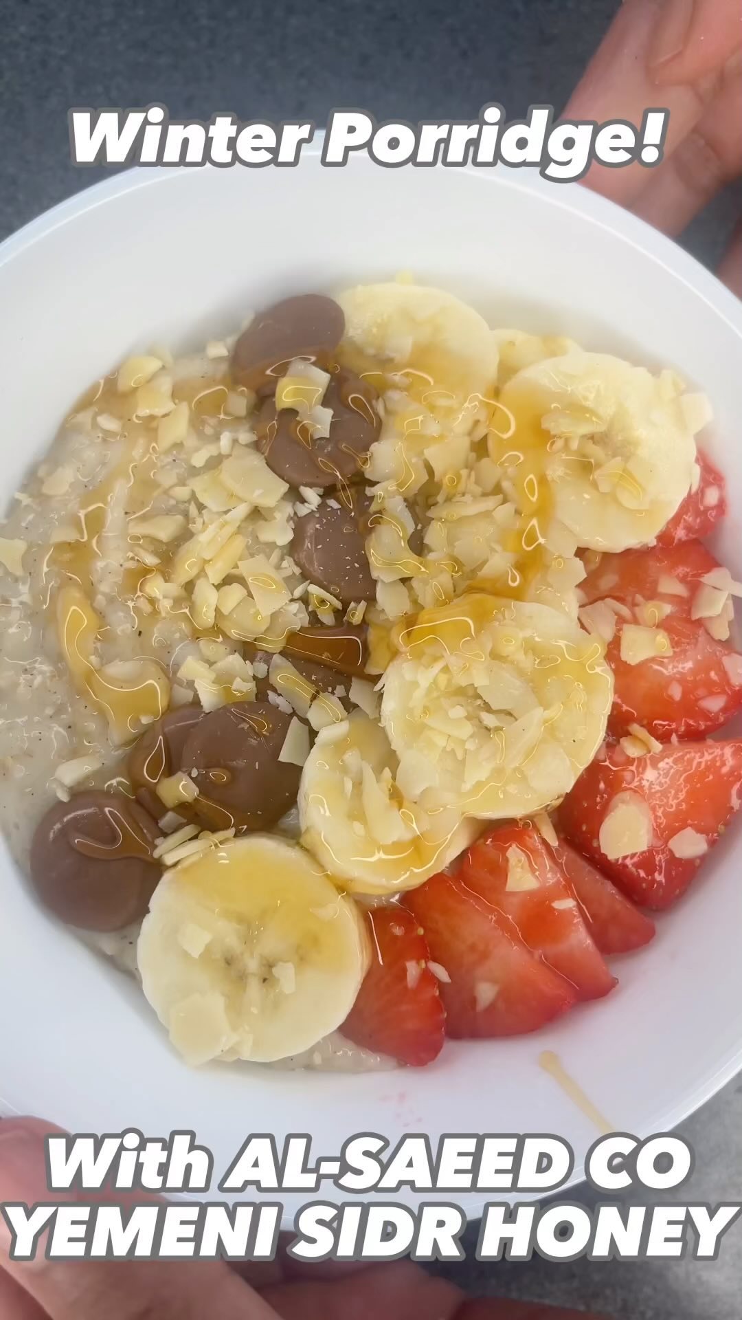 Winter porridge, with our Yemeni Sidr Honey šÆš
.
.
.
.
.
.
.
.
#yemenisidrhoney #food #honey #healthy #good #instagood #foodie #gym #healthylifestyle #rawfood #sale