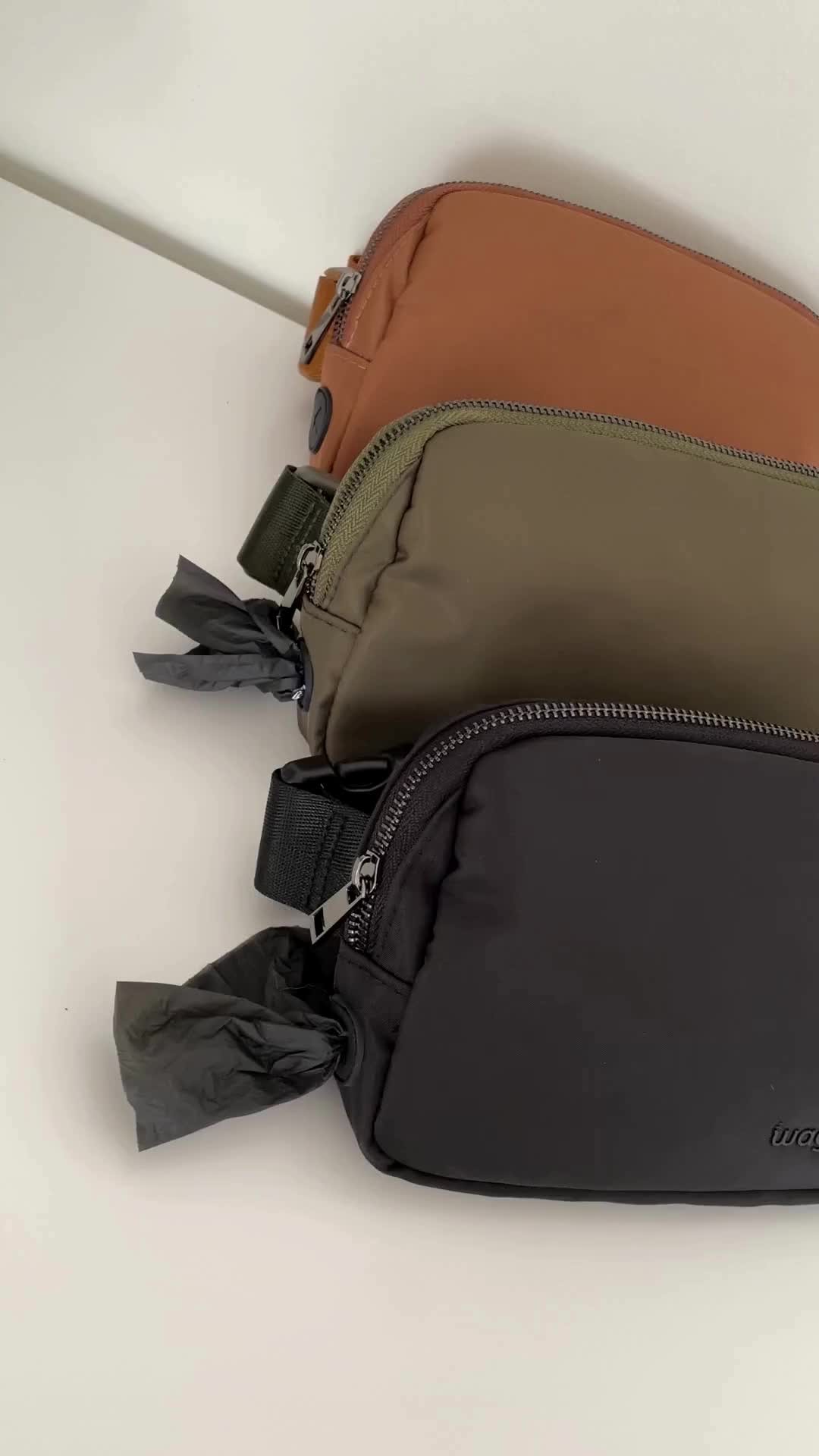 Our new Sling Belt Bag range 😍 Take your pick from Copper, Olive or Black to suit your walking outfit. Wear as sling bag or around your waist 🙌
#wagchild #doglife #doglover #dogmum #dogmumlife #dogwalkingbag #dogbag #poopbagcarrier #dogmom #dogmomstyle #dogmomaf #dogwalking #dogwalk #dogwalker #dogwalkingbag #fannypack #dogwalkingessentials #dogessentials