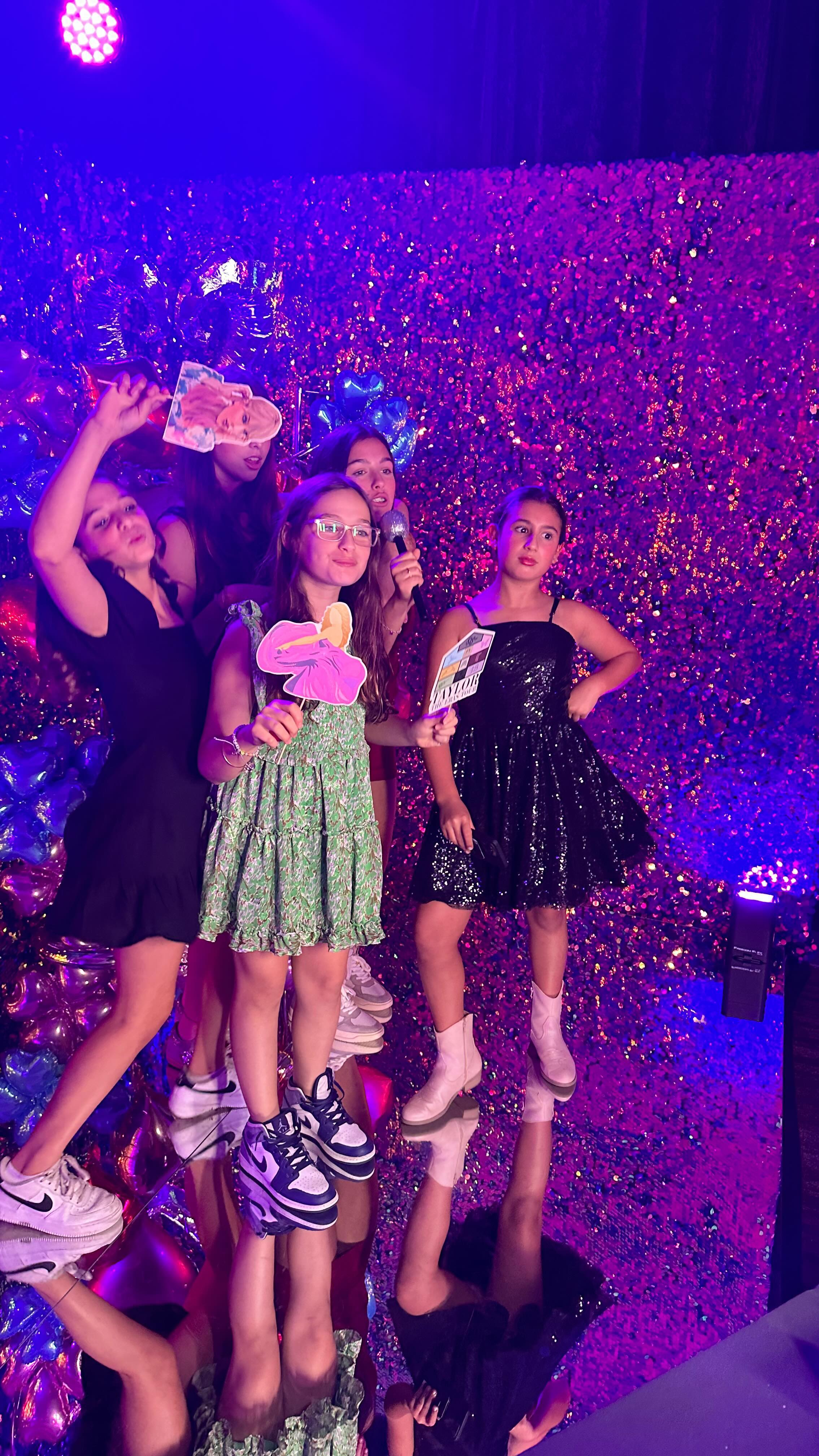 Mazel Tov to the star of the show, Sarah! 🌟✨ Turning the page to a new chapter with a Bah Mitzvah that’s straight out of the Eras Tour playbook. From ancient traditions to modern vibes, we’re grooving through time together. #SarahsErasTour #BahMitzvahMagic