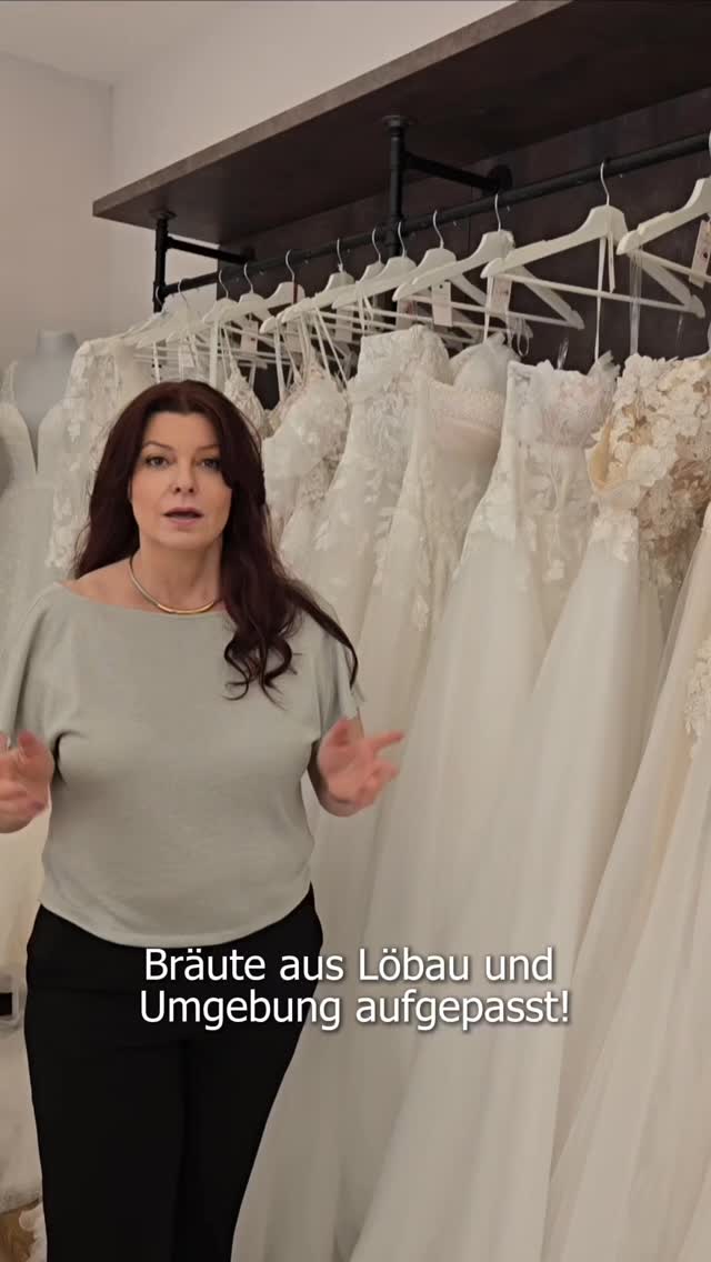 Neueröffnung am 10.05.25 in Löbau, Altmarkt 15
Sicher dir deinen kostenlosen Platz auf der Gästeliste unter https://aktion.beu-bridal.de/