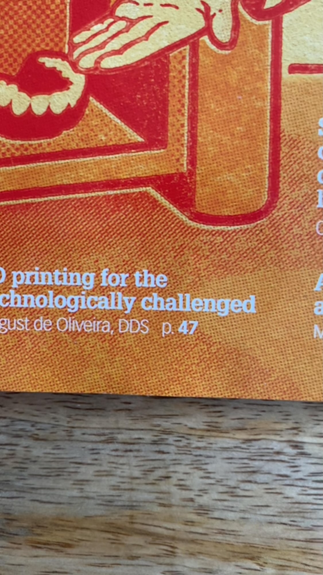 Don’t get left behind! Learn from @dr_august_de_oliveira and @millennialdentist in the March issue of @dentaleconomicsofficial
.
#3dprinting #practicemanagement