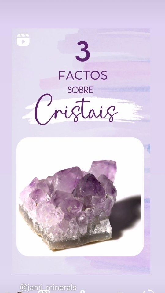 Os cristais são ferramentas fantasticas, criações unicas sobre a natureza e estes 3 factos provam-nos o quanto vale a pena estuda-los e usá-los para nos ajudar na nossa jornada 💜
#cristais #CuraComCristais