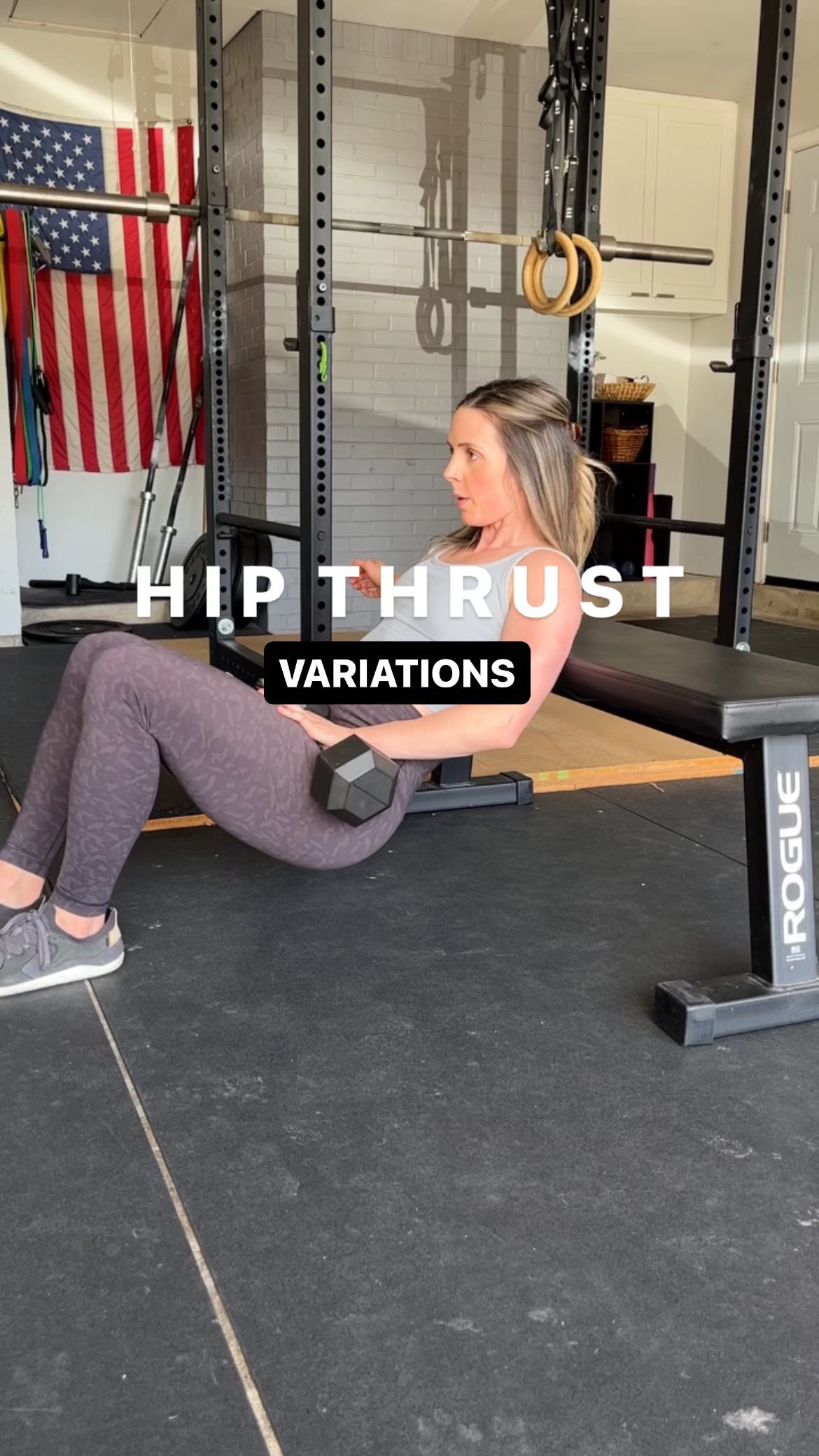 Save these for your next lower body workout! 🔥
I love doing heavy barbell hip thrusts weekly focusing on strength and then add in other variations to mix it up! 👍🏻🍑
▪️IN/OUT Banded Hip thrust
▪️Single leg Hip thrust
▪️Single leg Hip thrust w/ DB
▪️Barbell Hip thrust
▪️Barbell Hip thrust + Pulses
.
.
.
.
.
#equippingstrength #dallasgym #homegym #liftweights #strengthtraining #fitmom #fitness #dallas #dallasblogger #strengthworkout #womenshealth #womensfitness #dallaspersonaltraining #dallasmom #momlife #barbelltraining #homeworkouts #fitpregnancy #postpartumfitness #momswholift #motherhood #strongmama #gluteworkout #hipthrust