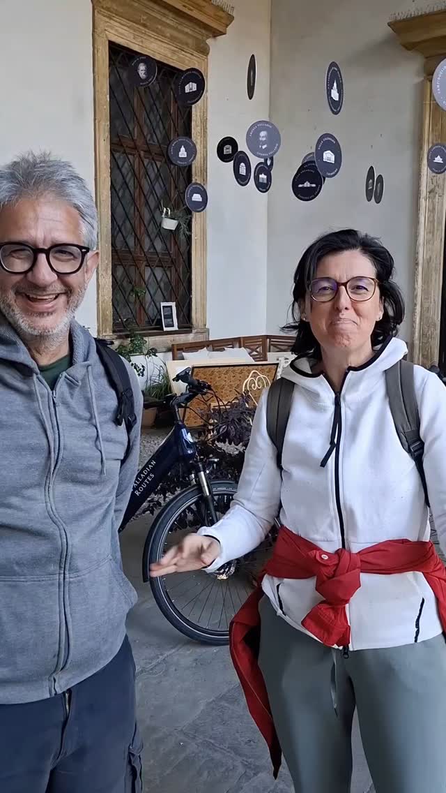 Anche oggi la gioia di ritrovare a fine giornata nuovi amici felici lungo le nostre Palladian Routes, alla prossima cari Luca e Alessandra da Monza!
Even today the joy of finding new happy friends at the end of the day along our Palladian Routes, see you next time dear Luca and Alessandra from Monza!
#palladian #palladian #villepalladiane #palladianvillas #palladio #ebiketour #ebiketours #palladianische #Vicenza #villacaldogno #villalarotonda #villevenete