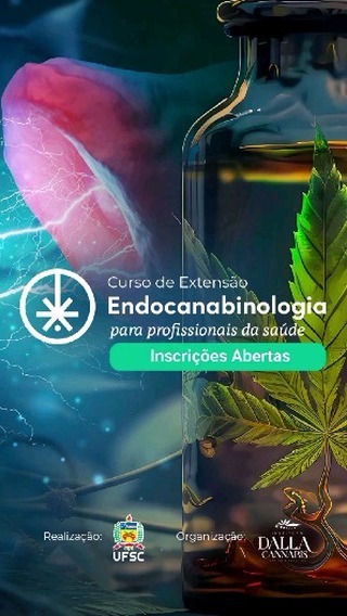 ENDOCANABINOLOGIA PARA PROFISSIONAIS DA SAÚDE
curso de extensão da Universidade Federal de Santa Catarina - UFSC
@ufsc.endocanabinologia
🌿 A Associação Brasileira de Farmácias Vivas fez essa parceria inédita para beneficiar seus associados!
🌱 Sabemos que é um assunto em alta, e informação correta, de qualidade, embasada na ciência é primordial.
Assim, TODOS os associados têm 20% de desconto no curso!
Ainda não é associado?
Cadastre-se agora mesmo pelo link na bio @abrafarmaciasvivas e não perca todos os benefícios que estão por vir!
📚 Curso destinado a todos os profissionais e estudantes de nível superior da área da saúde
🗓️ início: 03 de julho
🌎 100% online
🎓 certificado pela UFSC
INSCREVA-SE JÁ!
link na bio @abrafarmaciasvivas
🌱
Organização
Instituto Dalla Cannabis
@instituto.dalla