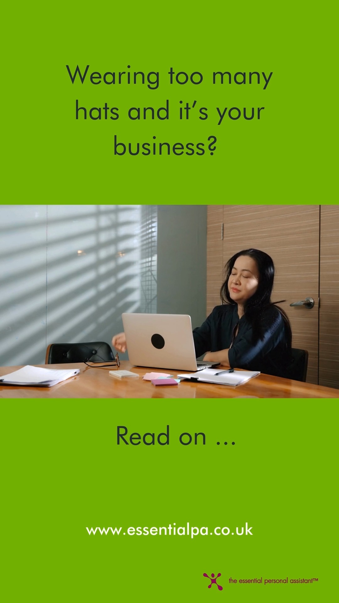 One client said, before employing the services of Essential PA, that she felt like she was wearing all of the hats for all of the roles within her business.
She felt that she really needed to have total involvement in the ‘day to day’.
It absolutely does not need to be like this but it’s a common feeling when the business is your baby and you’ve nurtured it to expand, grow and become successful over several years.
We helped her by encouraging her to work out what she could delegate to her PA.
We have encouraged her to provide top level delegation to empower her PA.
More importantly she has gained the time back to work on what she does best.
She no longer sweats the small things that won’t earn her any income.
It all starts with letting go, trusting those with the skills you do not necessarily have.
We can help you to decide what to delegate to a PA.
Please try our UNIQUE ABILITIES form here. LINK IN BIO.
https://www.essentialpa.co.uk/uniqueabilities
#businessowner #businessideas #executiveva #virtualofficemanager #pa #paservicesuk #eventorganisation #personalassistant