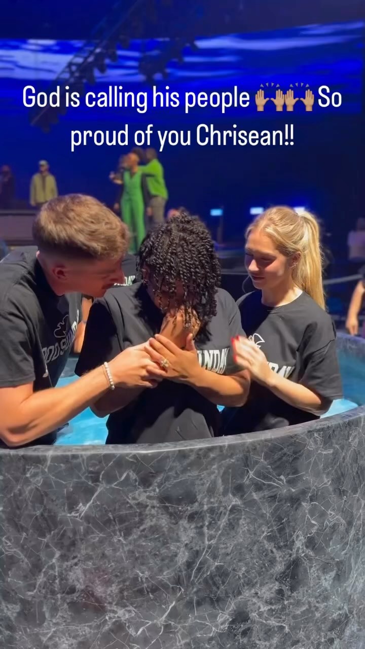 Most of you may know, Chrisean has been on her walk with Christ for a few months now and I am so proud of her. If “I was loud with my sin in public, but now I’m much louder about my faith and savior, was a person”!! 👏🏽🙌🏽🙌🏽🙌🏽❤️❤️❤️🫶🏼🫶🏼🫶🏼 #chrisean #baptism #godisincontrol