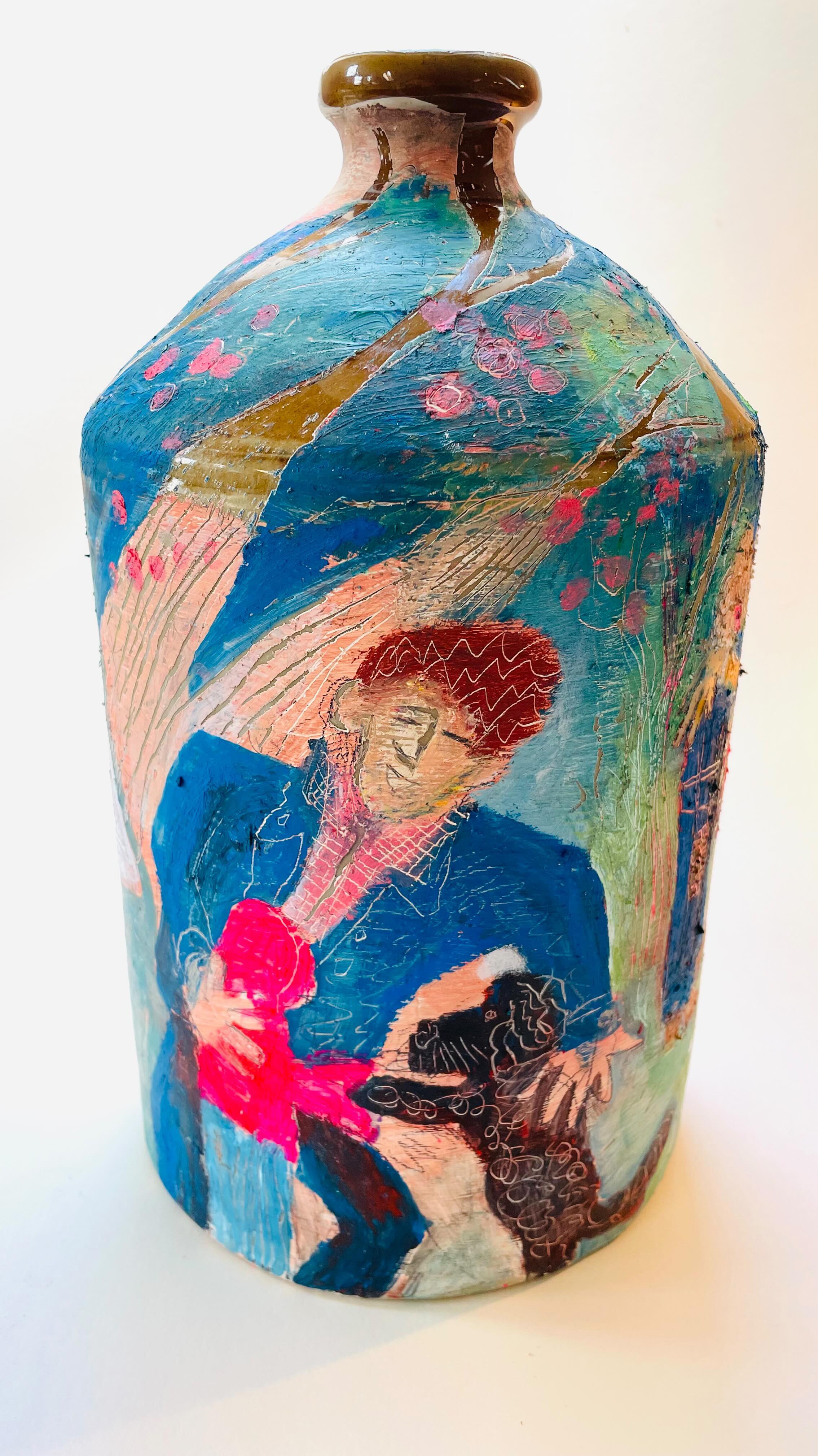 The Jar of Letting Go A Celebration
#celebration #griefworks #wake #sayinggoodbye #grief #julioiglesias #garden #therapydogs #beginthebeguine #wakeworks #circleoflife #sunnyday #cathartic #pavlova #appletart #englishsparkling #scottishraspberries #womanofstyle #elan #pizzazz #beachjewellery
#designer #creative #gardenlover
#goodfriend #flowers #palette
A celebration of my mum Jacqueline
thank you !
@hollyadams_ @caitlinrenouf @joe_renouf @annadiannesparks @katiesparks321 @rja1625 @carolineburvill @moodymangoalchemy @renee_mc3 @jbscotland2018 @tonyloyd54
@stjudeonthehill @cholbaker @ormse0 @amandafrank58 @emmaread123 @goetzvonborries @concultures @christineevans_artist @tdavid42 @clswimbledon
Large stoneware jar 35 x18cm experiment with oil stick, pencil and then scratched