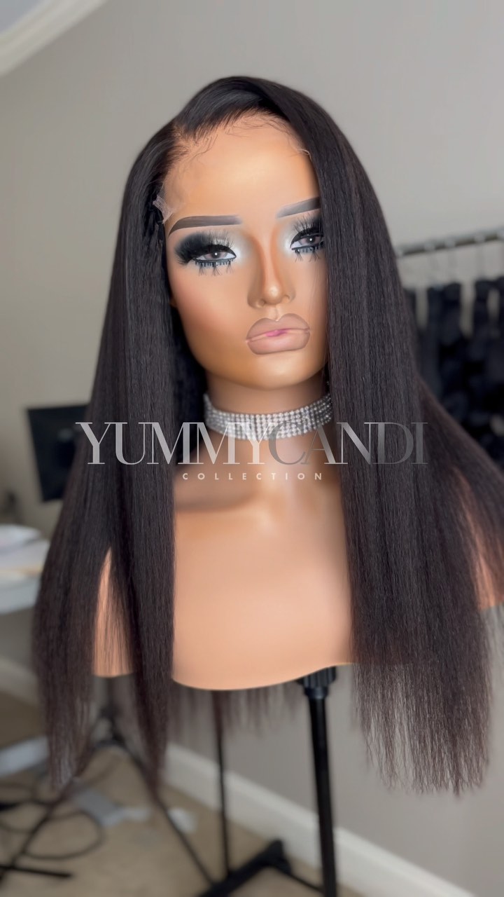 That kinky straight texture hits a certain kinda way!!! ❤️
Join the newsletter, mobile app or VIP text list to be notified of special sales!
www.yummycandicollection.com
#hdlacewigs #gluelesswigs #ncwigmaker #kinkystraightwig #kinkystraighthair