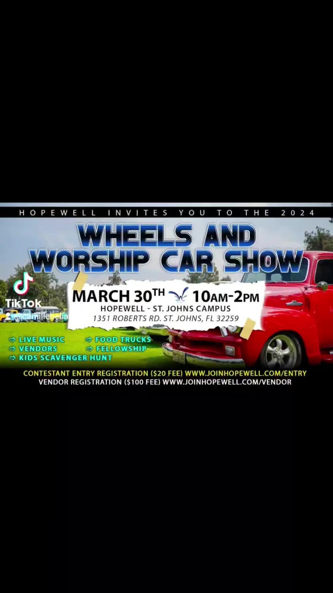 Hard to call this work when we had so much fun. Wheels and Worship Carshow Hopewell was WONDERFUL!