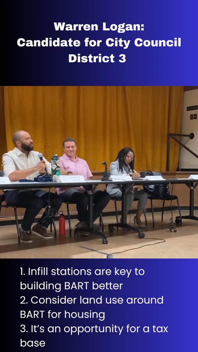 #connectoakland #oaklandcitycouncil #infillstation