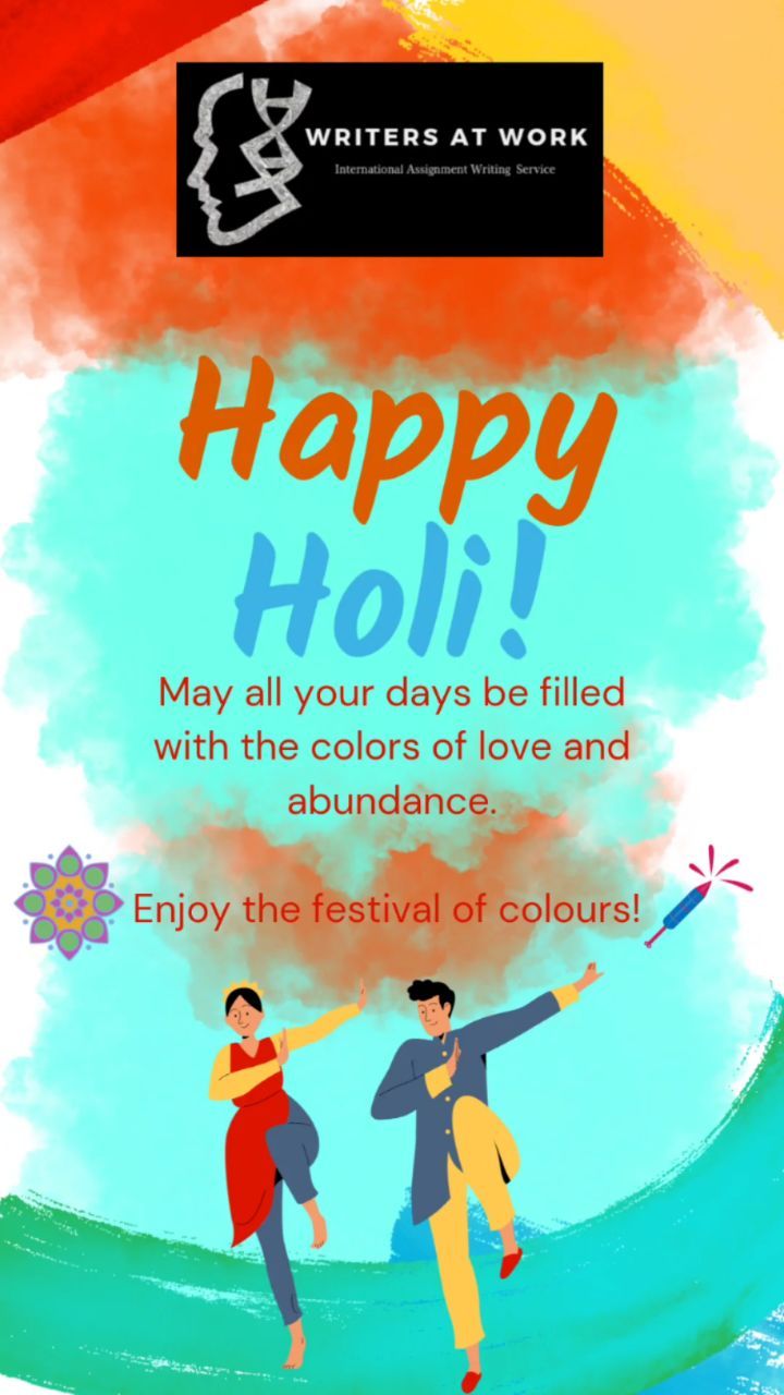 Happy Holi to you and your family.
May this festival of colours fill your life with happiness and colours.