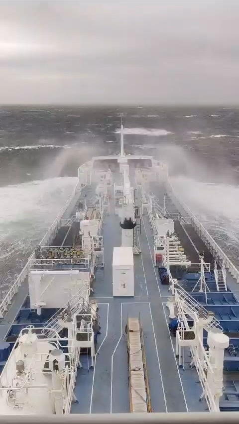 Windy off Sweden today!
📷 Cpt Fredrik Jonsson, MT Ramona