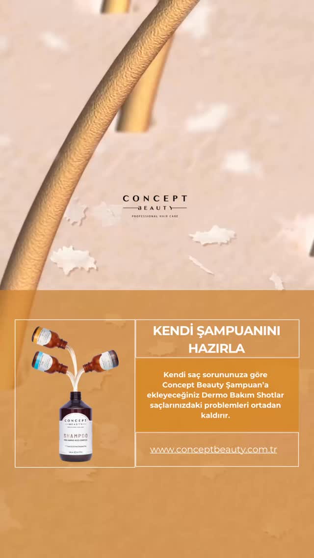 Saçlarının neye ihtiyacı varsa, çözüm Concept Beauty’de! Kuru, kepekli, dökülen ya da hacimsiz saçlara elveda demenin zamanı geldi.. 😉
Bitkisel içerikli Concept Beauty Şampuan’a, saç tipine uygun Shot Bakım’ını ekle, farkı ilk yıkamada hisset!
Kendi bakım formülünü oluştur, saçına özel etki yarat.
Alışveriş için hemen tıkla:
🌎 www.conceptbeauty.com.tr
#conceptbeauty #doğalsaçbakımı #kişiselbakım
#saçbakımı #saçrutini #şampuan #kozmetik #dermokozmetik #kepeksorunu #saçdökülmesi