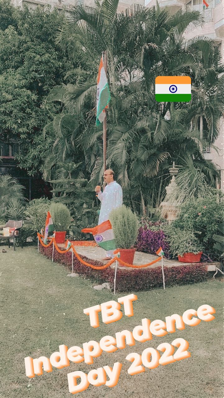 Getting ready for 2023. Join us in the lawn for our annual celebration 🇮🇳