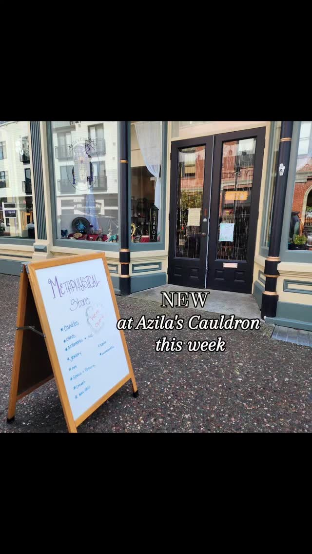 This week's new additions are here! Swing by Old Town's latest witchy hotspot, located at 324 2nd Street in Eureka. #witchythings #metaphysicalshop #witchyshop #humboldtcounty #azilascauldron #smallbusiness