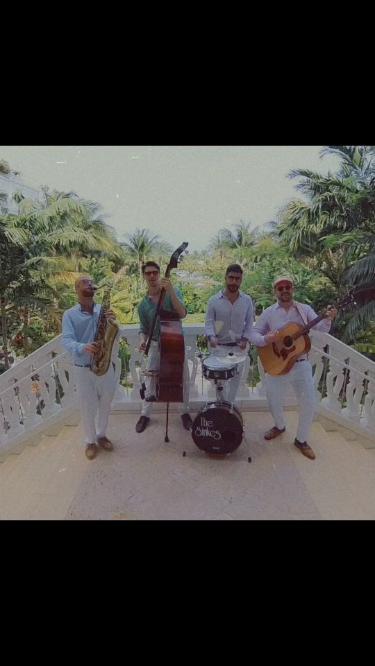 Thanks @rosewoodbahamar !
#rosewoodhotels #strollingband #doublebass #guitar #drums #saxophone #luxuryevents #luxuryweddings #bahamar #bahamas #nassau