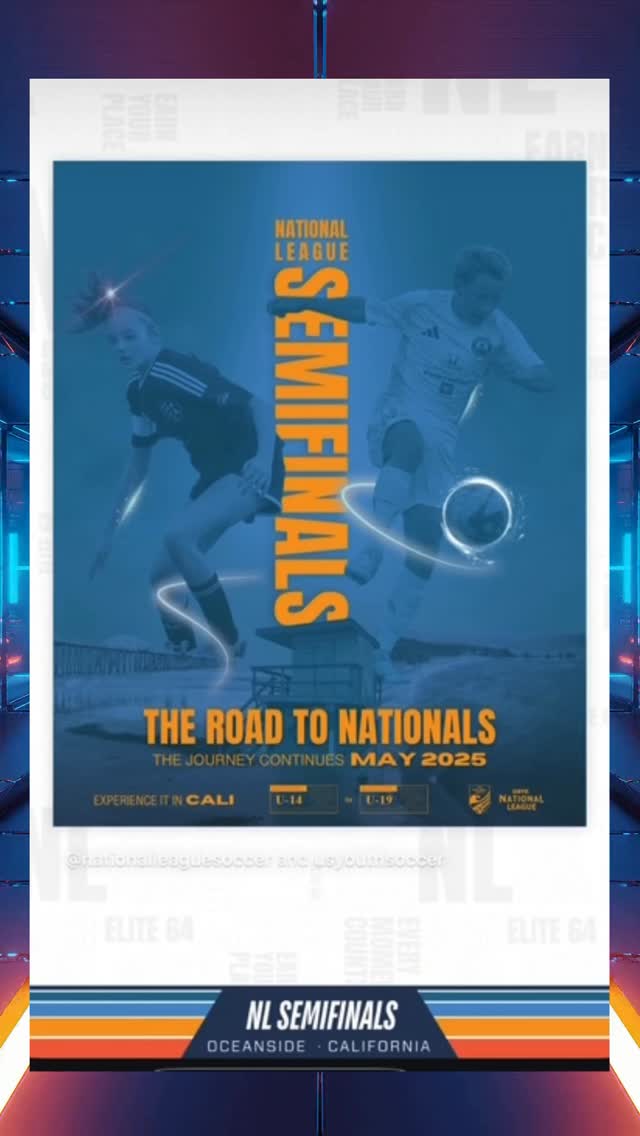 God speed to our Elite 64 2010, 09,and 07 boys who head to Oceanside 🌊 California this weekend to compete in the National league Semi finals.
🫡 🔴🔵#nationalleaguesoccer league so