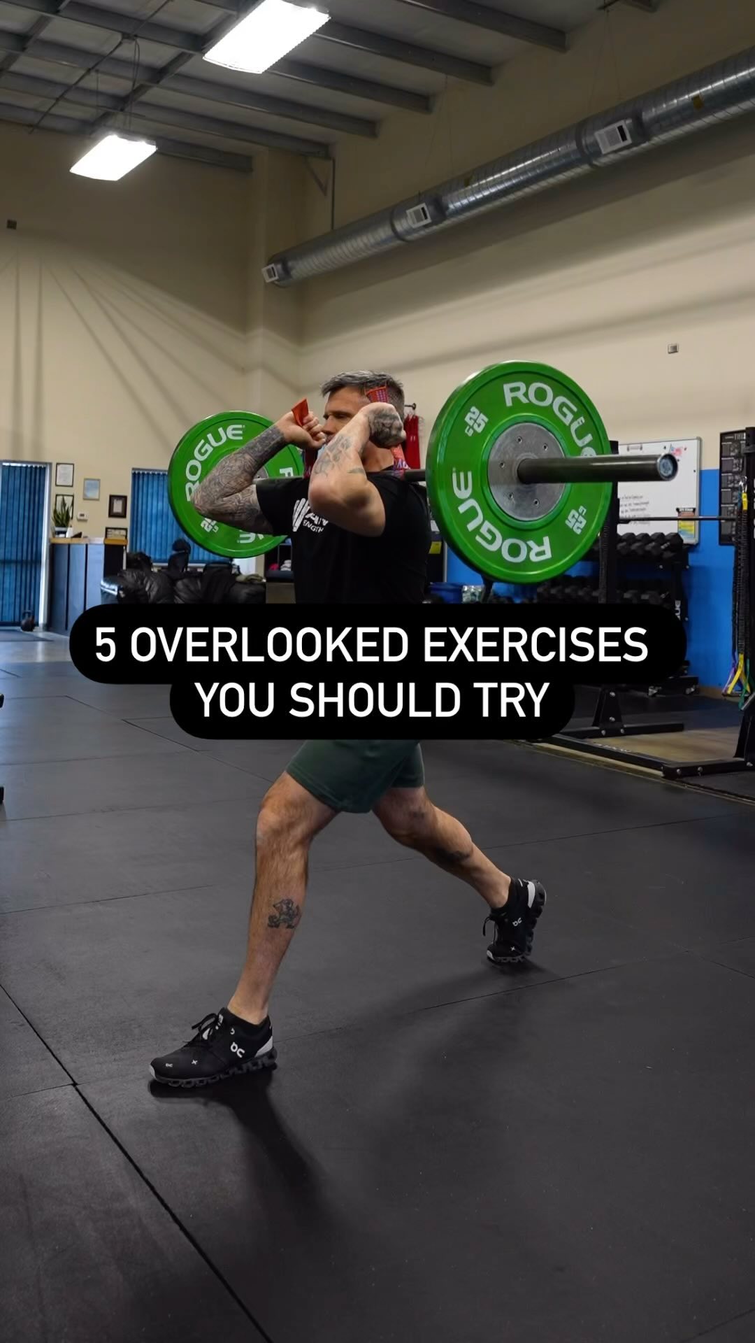 Here are 5 great exercises that often go overlooked in a training program. These are progressive variations to basic movements that we often do. So the next time you are bored with your workout swap out one of the moves for one of these variations and let us know how it goes!
1. Front Rack Split Squat - tremendous variation for the core.
2. Half Kneeling Cable Lift - great rotational power and strength
3. Reverse Lunge to Step-up - great at teaching the deceleration aspect of a lunge and great combo exercise
4. Plyo Pushup - can be done on raised surface for beginners and great for explosive strength
5. TRX Face Pulls - great variation for postural strength and balance.
What is your favorite exercise? Comment below!
#strength #fitness #functionaltraining #powerexercise #plyometrics