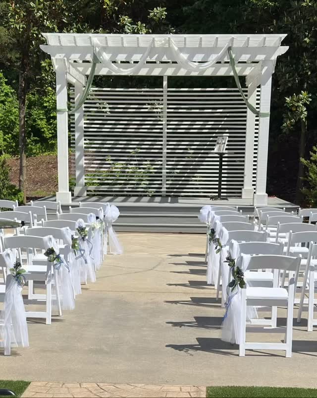 Another beautiful day for a wedding under the Carolina skies! The chairs are set, the bows are tied, and love is in the air at Villa Magnolias. We’re soaking up every bit of sunshine as we get ready to walk another couple down the aisle. Here’s to perfect weather, heartfelt vows, and memories that last a lifetime.
#VillaMagnoliasEventCenter #WeddingDayMagic #OutdoorWedding #NorthCarolinaWeddings #LoveInBloom #WeddingVenueDreams #SouthernCharmWeddings