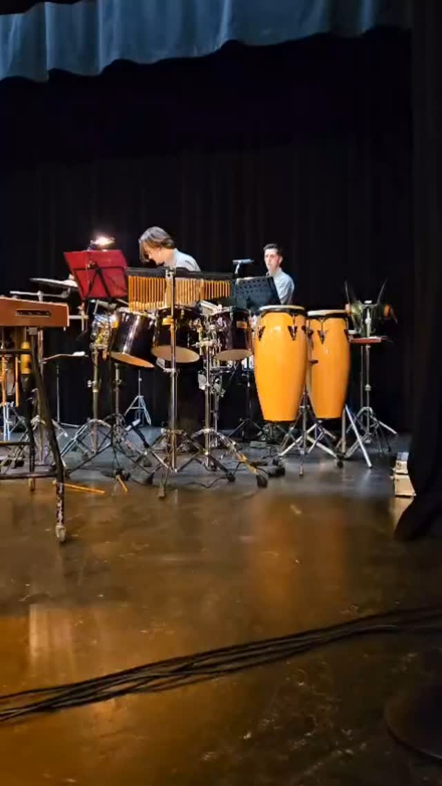 Ook onze slagwerkgroep heeft weer van zich laten horen tijdens het bevrijdingsfestival in Wanroij! 🥁🎶