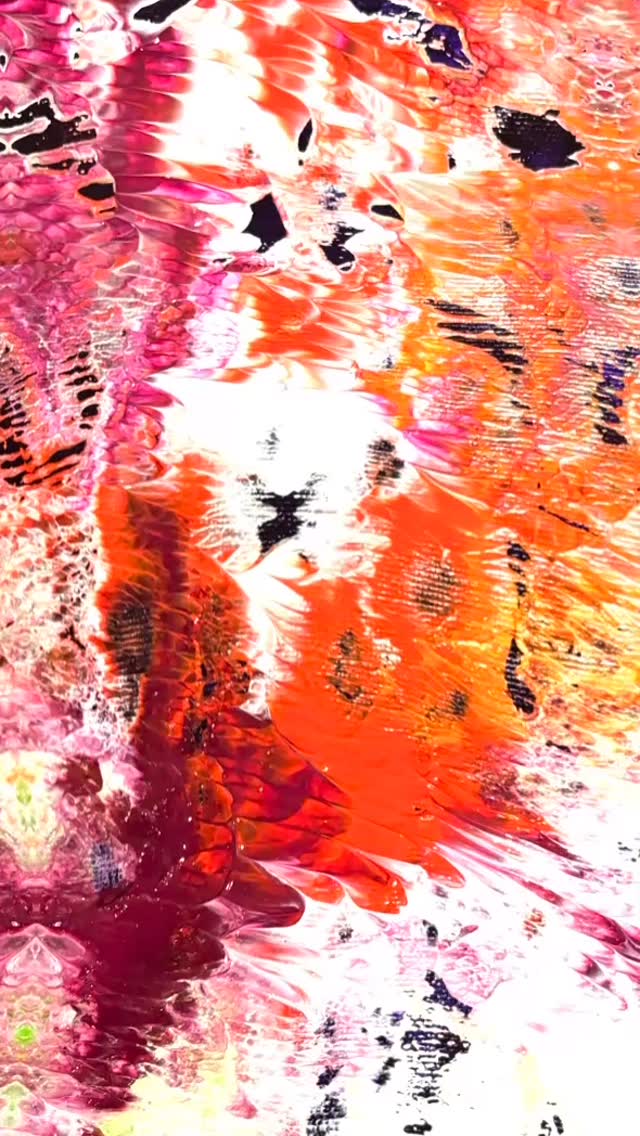 🔥🎨 Oeuvre in Beweging – door Nora
Vlammen van kleur, stromingen van gevoel.
Dit is geen schilderij dat je alleen bekijkt – je voelt het.
Rood, oranje, wit en paars dansen over het doek,
aangestuurd door intuïtie, kracht en een vleugje animatie.
Een levend kunstwerk dat pulseert tussen chaos en schoonheid.
Nora’s abstracte wereld komt tot leven – elke seconde anders.
#NoraArt #AbstractKunst #BewegendeKunst #OeuvreDart #VuurEnKleur #KunstDieLeeft