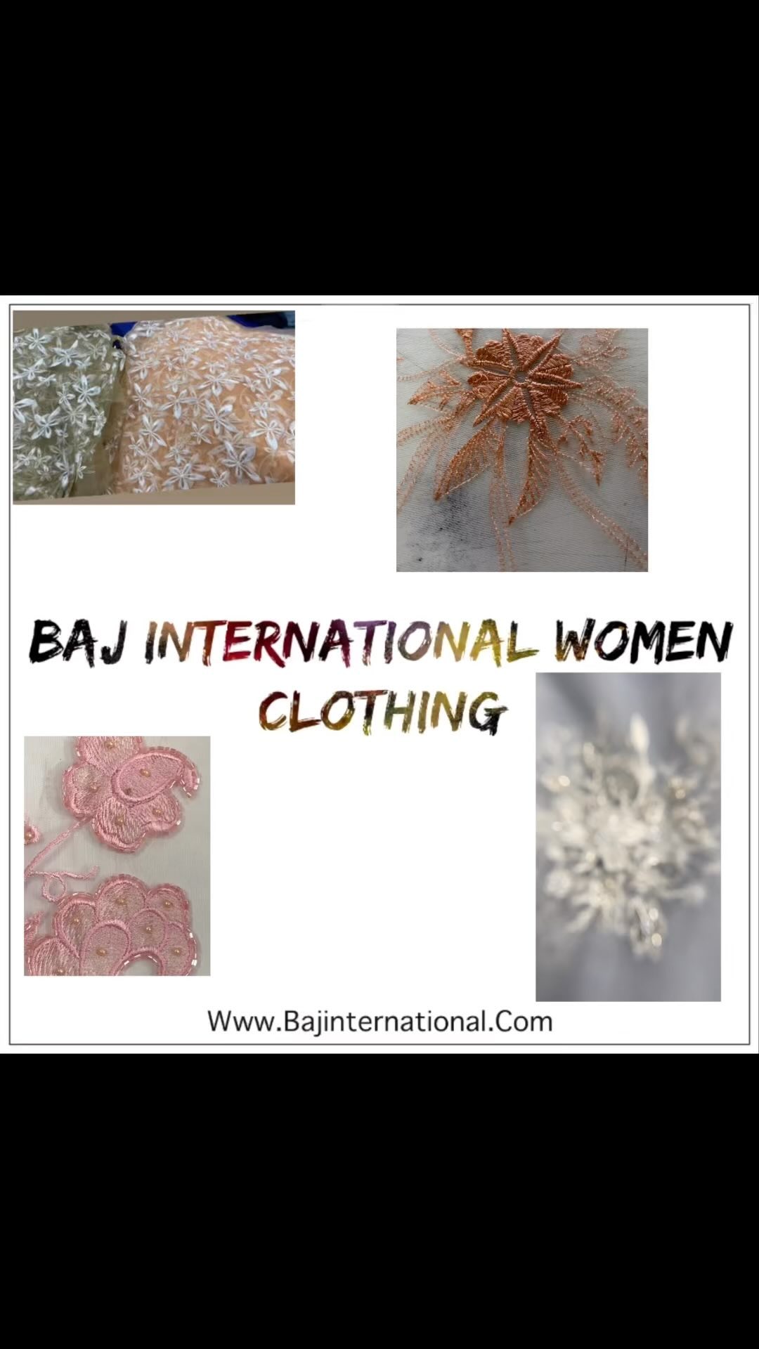 Floral Embroidery - Net Fabric - Velvet Fabric 👗🥻 #bajinternational #womenclothing #indianwedding #dressmaterial #fashiondesigner #manufacturing #embroidery #cottonsuits #net #velvet #desses