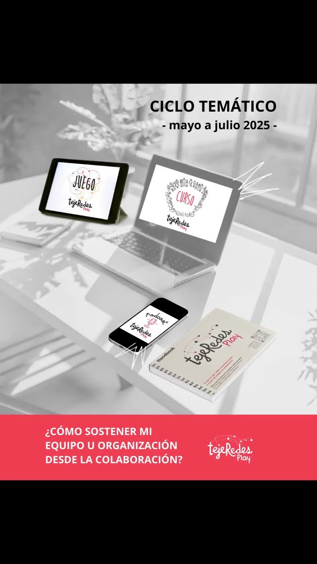 El primer ciclo de tejeRedes Play será sobre sostenibilidad de un equipo u organización ¿Cómo mantenemos la buena onda entre una comunidad o equipo de un proyecto?
La conversación irá sobre:
¿Cómo sostenemos lo que tejemos?
¿Cómo cuidarnos sin agotarnos?
¿Cómo hacer que una red no dependa de una sola persona?
Vamos a jugar, escuchar y practicar.
Pero sobre todo, vamos a aprender a sostenernos.
¿Te sumas?
Síguenos en @tejeredes y entérate de todos los detalles!
#tejeredes #radiotrplay #juegotrplay #cursotrplay #colaboacion #aprendizaje #cursoporchat #whatsapp