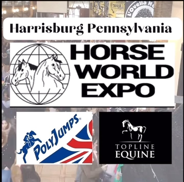 🐴 Exciting news! Topline Equine is heading to the Horse World Expo in Pennsylvania February 29-3rd🌟 Get ready for a jump-tastic experience – we’re bringing top-quality jumps for display and for you to take home. Don’t forget your pickup trucks! 🚚 See you at the Expo! #ToplineEquine #HorseWorldExpo #EquineEvents