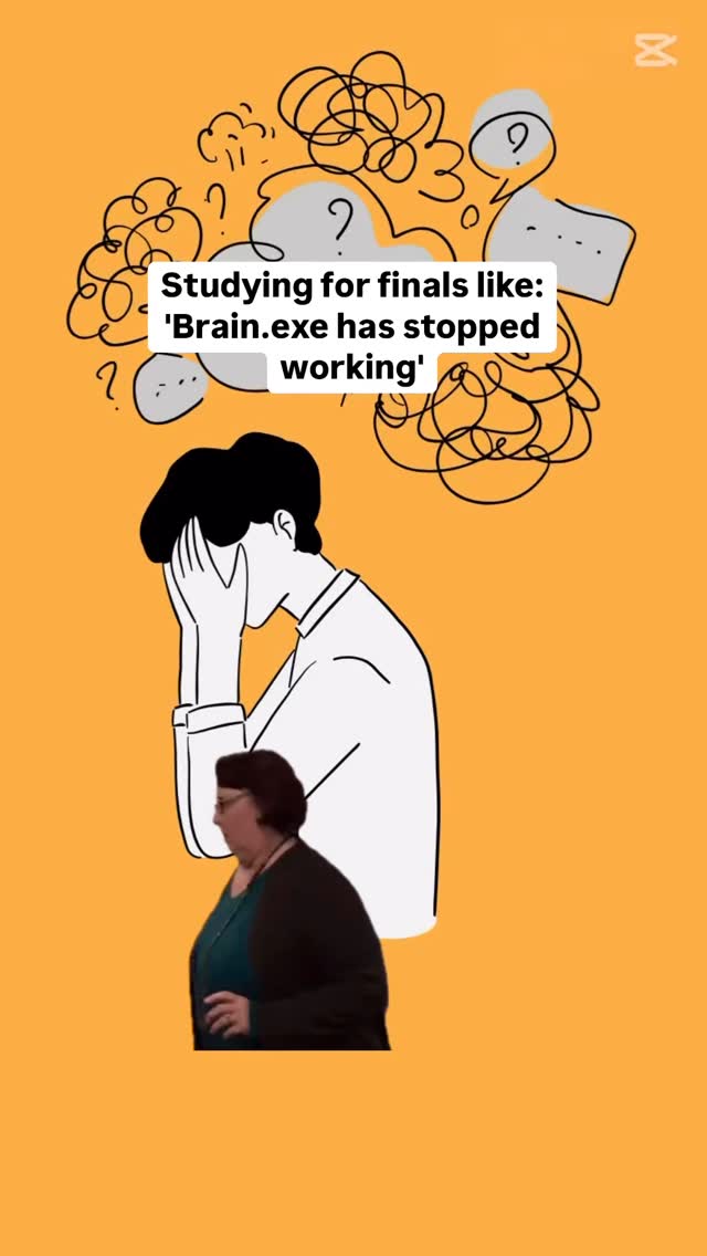 Finals season got your brain buffering?
It’s okay — deep breath, CRASHING ≠ FAILING. You’ve got this!
#finalsweek #studymotivation #exam #almostthere