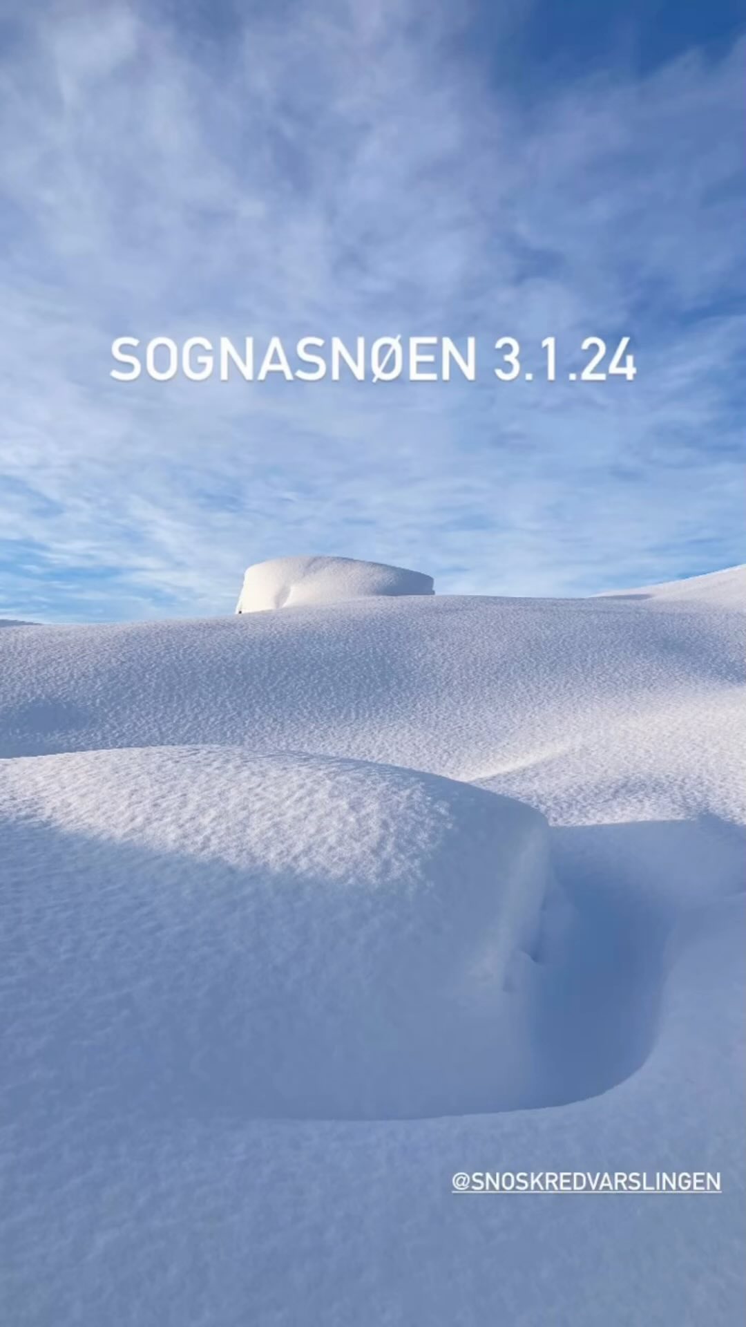 I løpet av vinteren 23/24 prøver jeg å dele #sognasnøen mandag og onsdager hver uke. #sognasnøen har som mål å dele hva jeg som snøskredobservatør i @snoskredvarslingen finner på mine arbeidsdager. Alle storys blir lagt inn på profilen slik at du kan se snødekkeutviklingen gjennom sesongen.
Så om du enten er interessert i snøskredfaget eller ønsker oppdatering på hvordan snødekket er i Indre Sogn så bør du følge med på story!
#sognasnøen
#flyytguiding
#sogndal
#backcountryskiing
#topptur