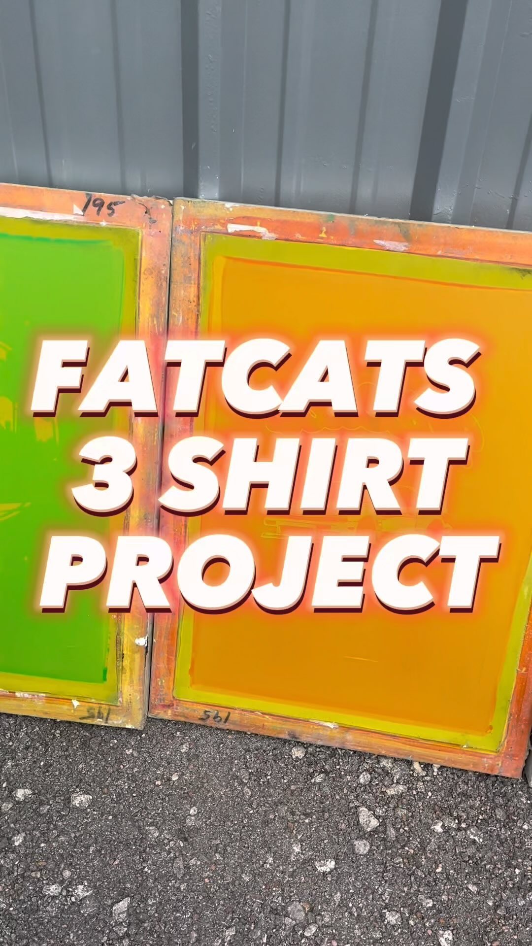 fat cats final bout project. #cultureapparelstudio #cultureafterdark #shirts #screenprinting #fatcats