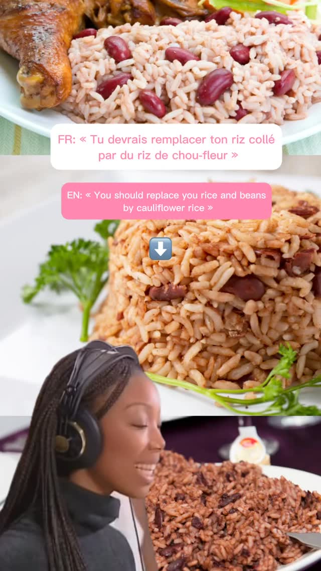 Thinking you need to replace rice and beans with cauliflower rice? Think twice. Rice and beans offer complete plant-based protein, essential nutrients like iron and magnesium, and long-lasting energy from complex carbs. Cauliflower rice is low-cal, but it can’t match the nutritional value of this classic combo. 😊#justsaying
FR
Tu penses devoir remplacer le riz collé par du riz de chou-fleur ? Réfléchis-y bien. Un bon riz collé, c’est une vraie bonne source de protéines végétales, avec des nutriments importants comme le fer et le magnésium, et ça te donne de l’énergie qui dure. Le riz de chou-fleur, c’est léger, oui… mais côté nutrition, ce n’est pas équivalent. Des fois, vaut mieux rester avec les classiques. 😊
#healthylifestyle #healthyeating