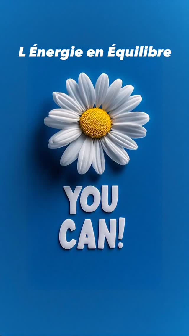 You can.
Même si tu doutes.
Même si tu te sens vide.
Même si tu as l’impression d’avoir tout essayé.
Tu peux encore.
Tu peux retrouver ton souffle.
Tu peux apaiser ton corps.
Tu peux faire la paix avec ce qui t’empêche d’avancer.
En toi, il y a une lumière.
Silencieuse.
Patiente.
Puissante.
Tu peux te reconnecter à ton Énergie Originelle.
Et retrouver cette joie d’enfant que rien n’efface.
Quand tu seras prêt(e),je suis là.
L’ÉNERGIE EN ÉQUILIBRE t’accompagne, pas à pas.
#YouCan
#ÉnergieEnÉquilibre
#ReconnecterÀSoi
#ÉnergieOriginelle
#JoieDEnfant
#SoinÉnergétique
#CoachingProfond
#ÉcouteDeSoi
#TransformationIntérieure
#LibérationÉmotionnelle