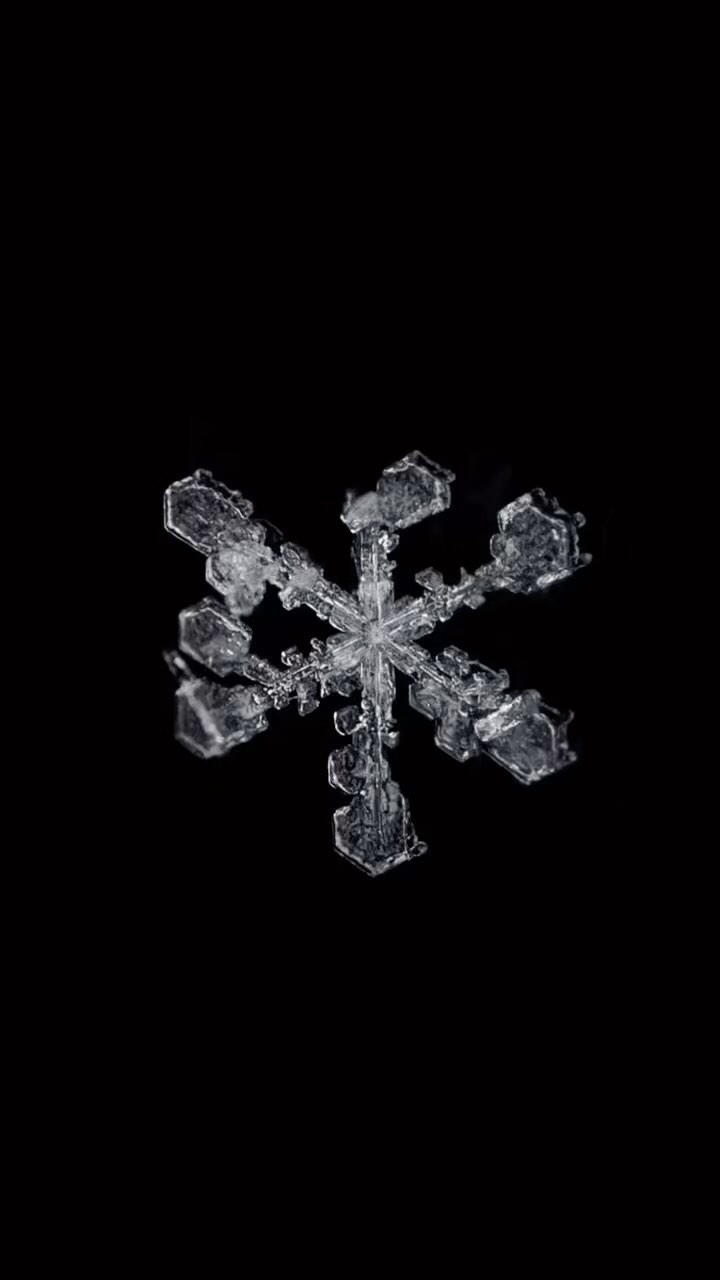 Simple snow flakes