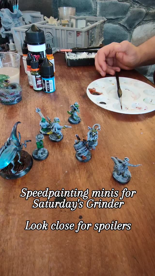 Saturday! 3-6pm! Paint & Take & Play Cowboys and Kobolds by @critical_crafting with BRAND NEW models and a FABULOUS TIME