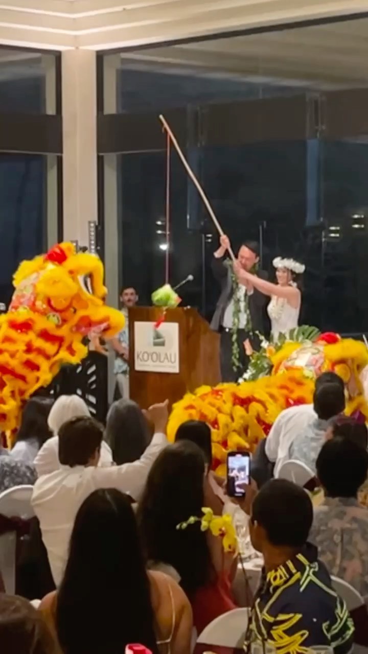 Aloha & Happy Lunar New Year!
Love,
The Morrisons & Lilikoi Lane
•••
In love and marriage, it’s important to accept one other, no matter what background or what culture you come from. Old traditions are to be honored so new ones can flourish as a blend of each other’s love. In this year or the rabbit, rabbits are said to be “affectionate” who “often excel at forming close relationships.” They also appreciate peace and tranquility. We believe in this good fortune and in the love that Anna and Wil share. Congratulations to the Morrisons!
Lion Dance Company: Sing Yung Dragon @singyunghawaii & Hawai’i Lion Dance Association @hawaiiliondanceassn
Venue: @koolauballrooms
Event coordination: @lilikoi.lane
#happylunarnewyear #yearoftherabbit #yearoftherabbit2023 #lion #liondance #goodluck #wedding #hawaiiwedding #koolauballrooms #lunaryear #weddingsinhawaii #weddingcoordination #vendorlife #newlyweds