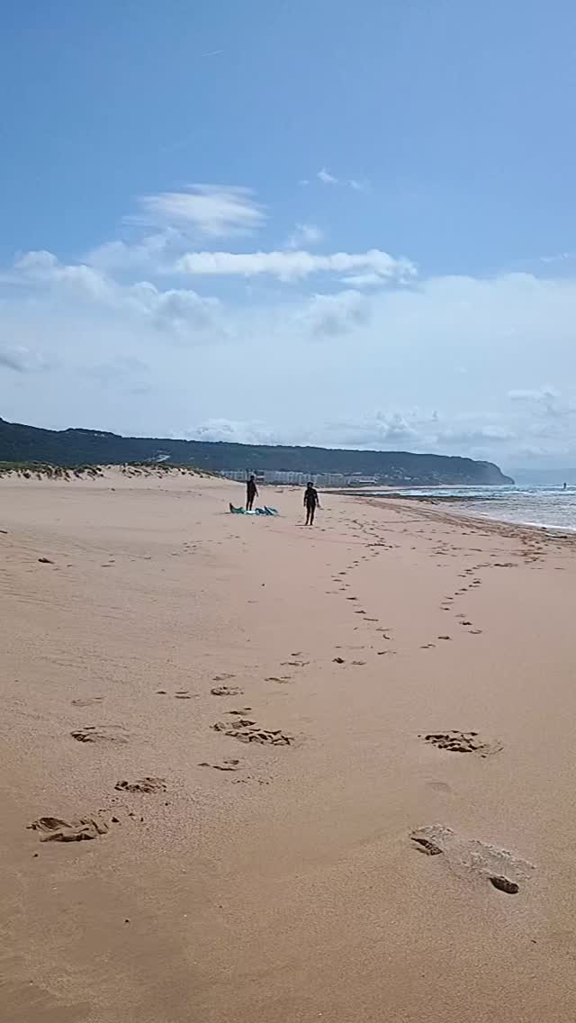 Gentle breeze at Caños de Meca today