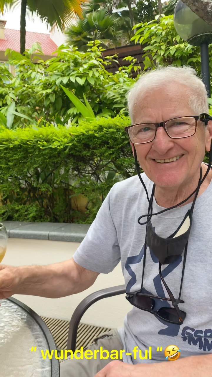 When you get your dad on the Scheurebe from @weingut.heiligenblut 🥂😜
Scheurebe is a lesser known grape variety that found its origin in #Rheinhessen #Germany. And this one is “Wunderbar-ful”
Available @crackingwines
#winetasting
#drinkscheurebe #wineconnoisseur #scheurebe #germanwine #singaporewinelovers #naturalwine
#winelover #lostintranslation #vino #wein #whitewine #grapetimes