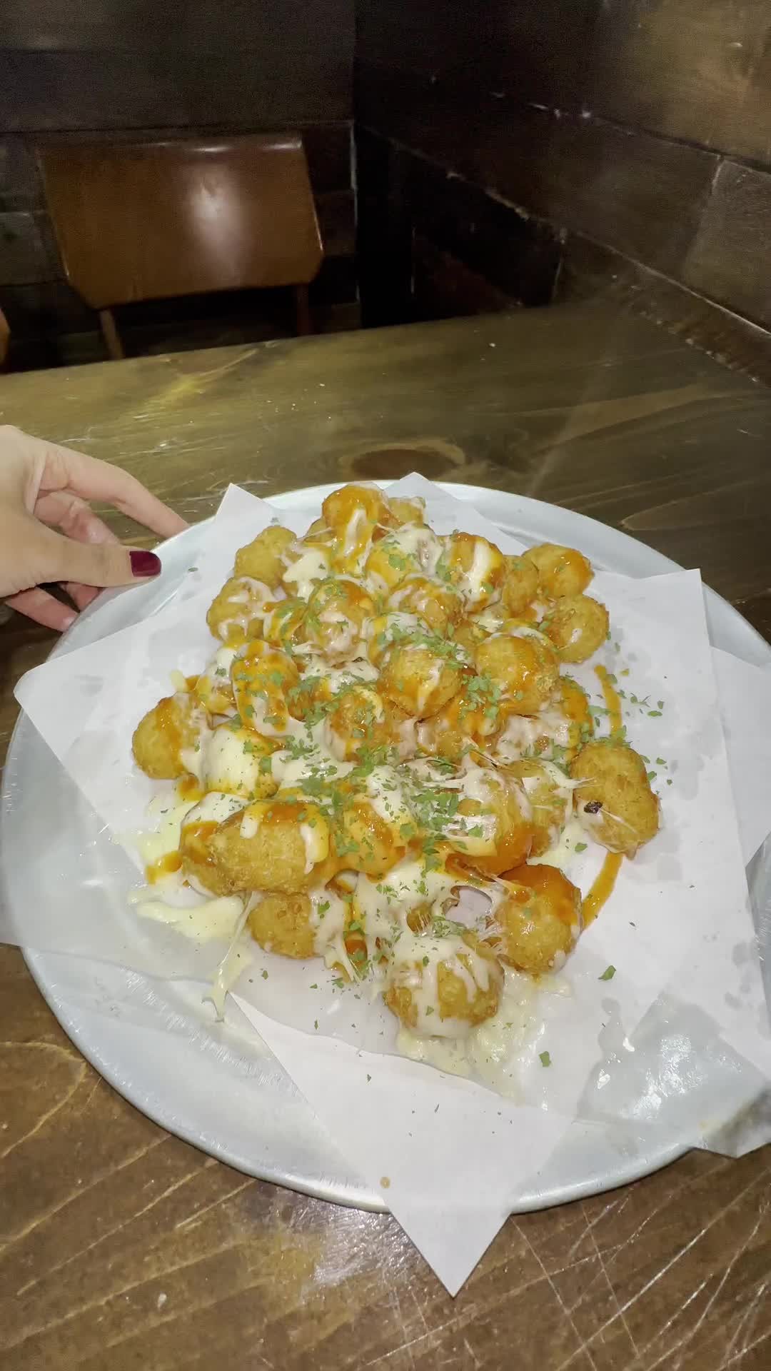 Crispy, cheesy, buffalo-coated goodness. ๐ฅ