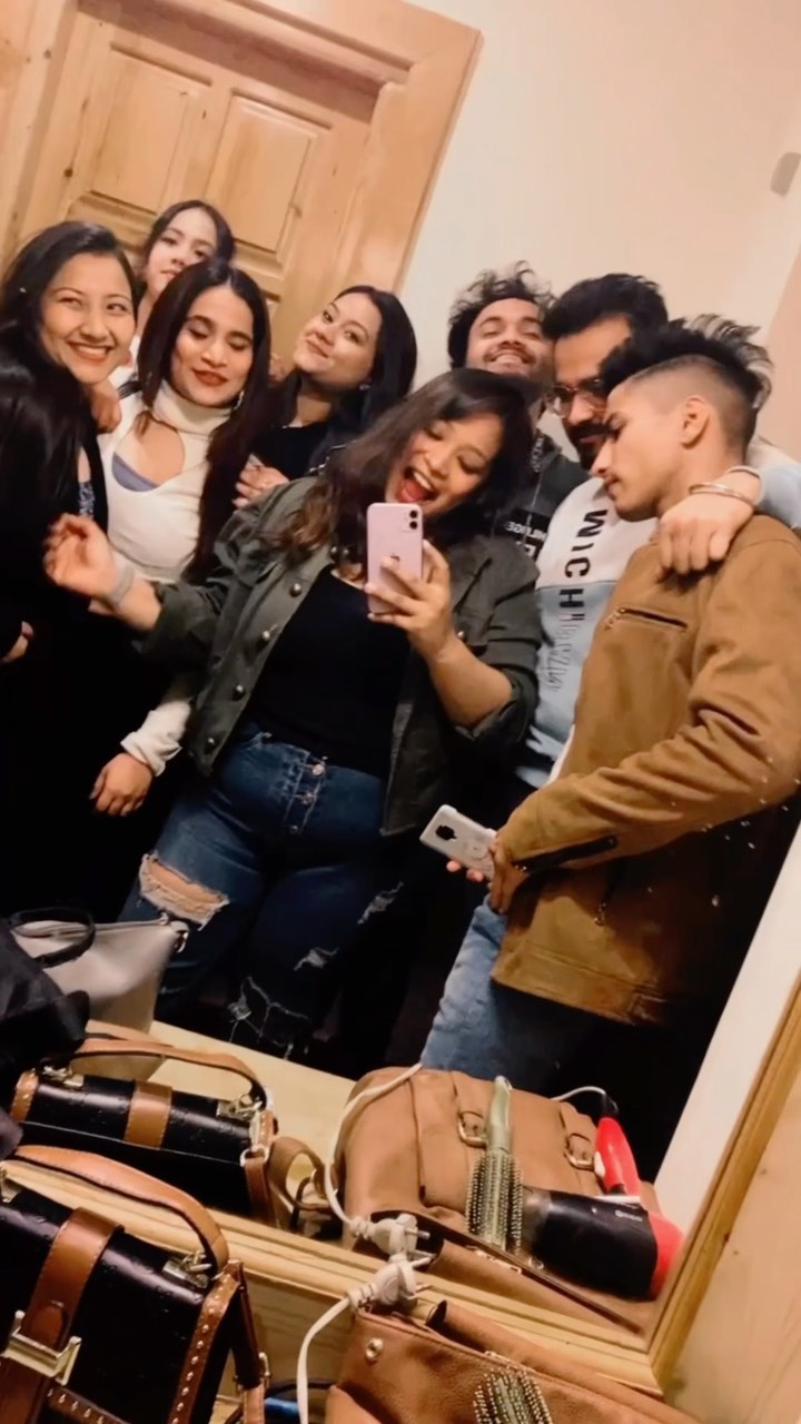 It’s snow way out! ❄️
Cheers to our first trip together 🍻❤️